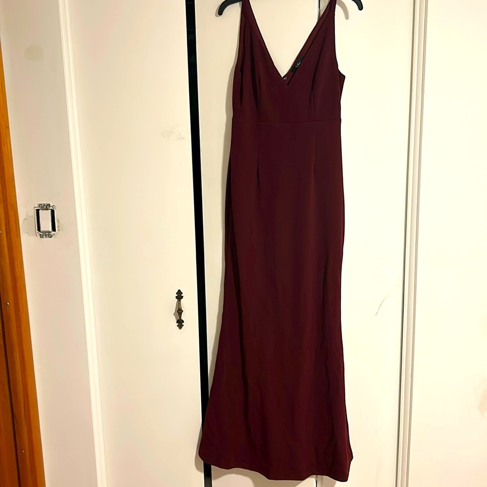 Lulus Melora Plum Purple Sleeveless Maxi Dress- Size Medium